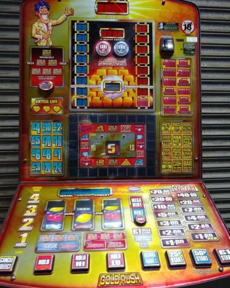 Gold Rush Fruit Machine Gold Rush Fruit Machine
