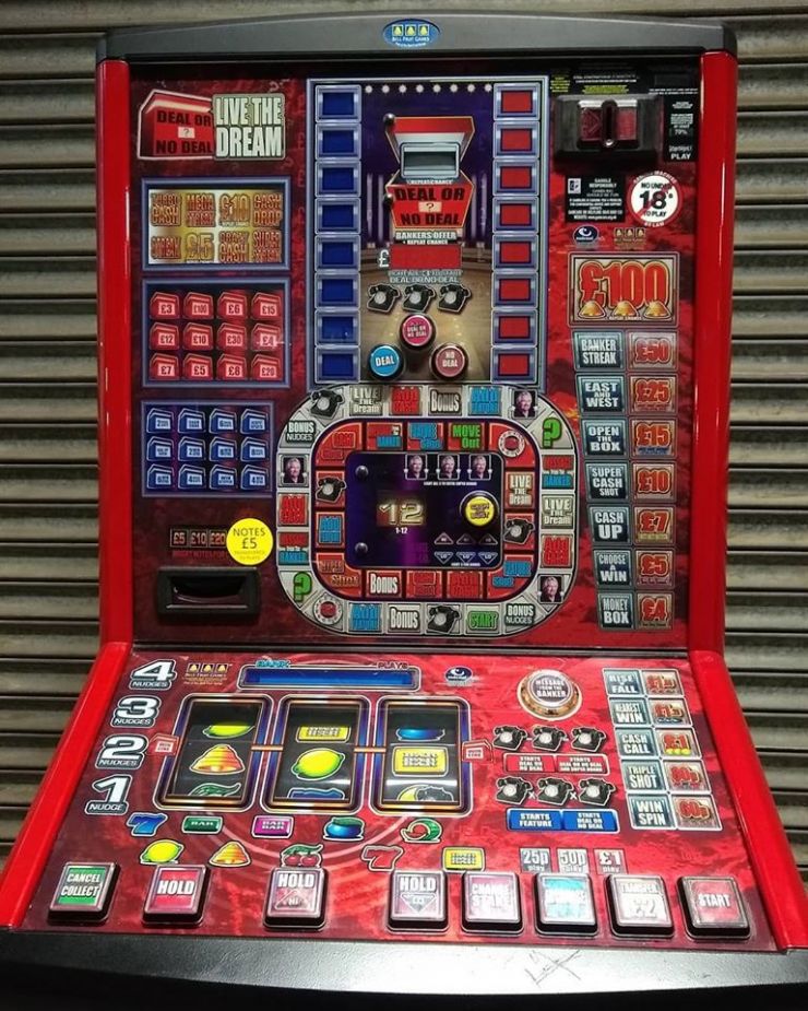 Deal or no deal fruit machines for sale