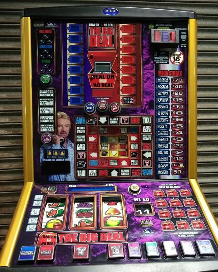 deal or no deal fruit machines for sale